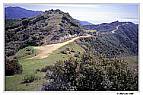 Section of Backbone Trail east of Corral Canyon.