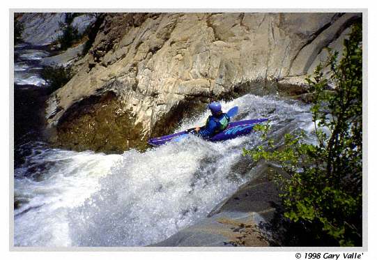 Brush Creek, Upper Falls, At The Top 