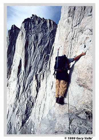 East Face Mt. Whitney, Tower Traverse