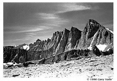 THE WHITNEY GROUP, Approach to Mt. Russell