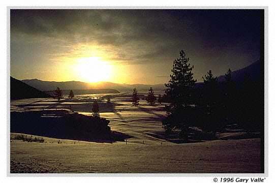 THE SIERRA, Long Valley Sunrise