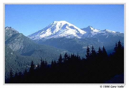 THE CASCADES, Mt. Rainier