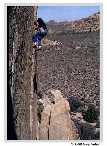 ON THE ROCK, Joshua Tree, O'Kelly's Crack