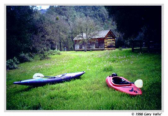 CREEKING, Confluence Sisquoc and Manzana Creek, Manzana School House 