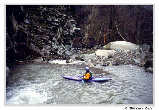 CREEKING, Santa Paula Creek, Below the East Fork