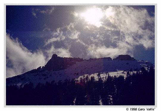 ROCK UPON ROCK, SNOW UPON SNOW, Yosemite National Park, Tresidder Peak 