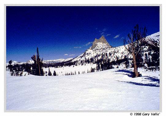 ROCK UPON ROCK, SNOW UPON SNOW, Yosemite National Park, Cathedral Peak