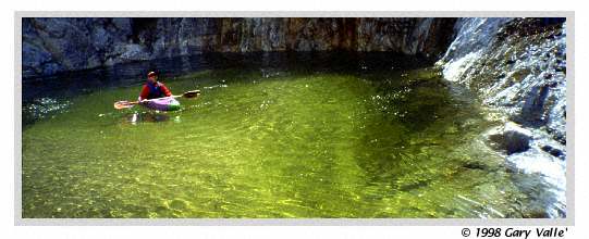 CREEKING, Tujunga Creek, Lower Narrows Pool