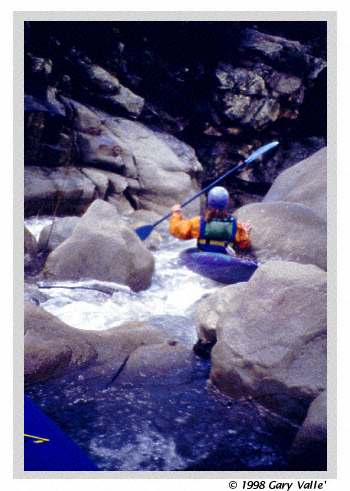 CREEKING, Upper N.F. Matilija Creek, Boat Scouting