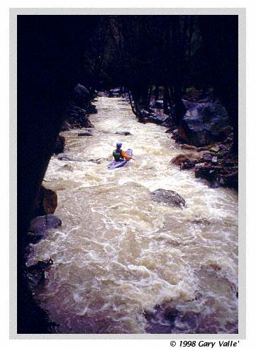 CREEKING, N.F. Matilija Creek, Near the Put-in