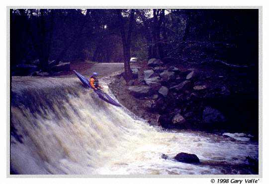 CREEKING, N.F. Matilija Creek, Arizona Crossing