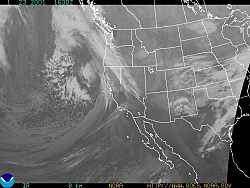 GOES 10 IR 01/23/01 1630z