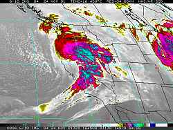 GOES-10 IR 11/24/01 1645z