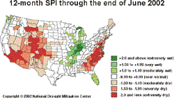 NDMC 12 Month SPI Thru June 2002