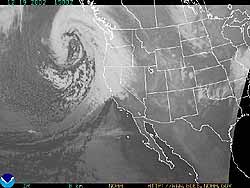 GOES-10 IR 12/19/02 1500z 7:00am PST