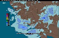 WSI Intellicast Radar Precipitation Estimate for 24  hrs. Ending 12z 10/26/02