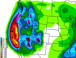 HPC 5-day Precipitation Forecast Issued 01/06/05 13z