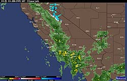 Intellicast.com Composite Radar 01/03/05 14:45z 6:45 am PST