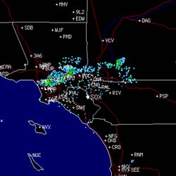 KSOX NEXRAD Radar Sunday, April 15, 2007 4:57 a.m.