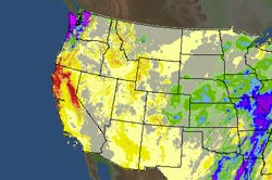 AHPS Observed Precipitation For 30 days Ending 11/20/09