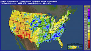 NAM 500 mb Heights 12/05/09 18z