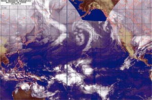 NRL Pacific Basin Composite Image January 29, 2010 - 10:00 a..m. PST