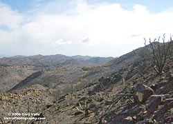Slopes northeast of Simi Peak, October 16, 2005 (T+18)