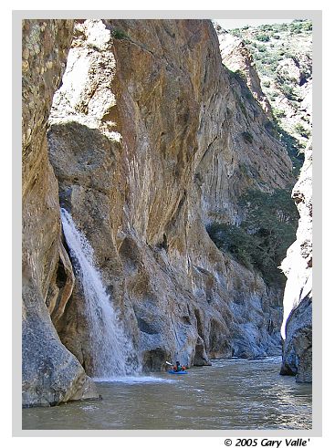 Falls Gorge on Piru Creek