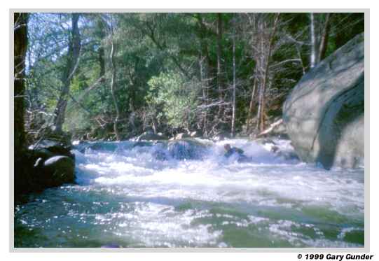 The flow was ideal for an exploratory descent