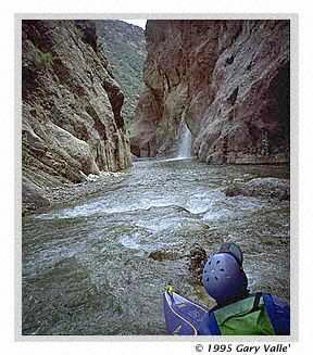 ON THE RIVER, Piru Creek, Exit from the Falls Gorge 