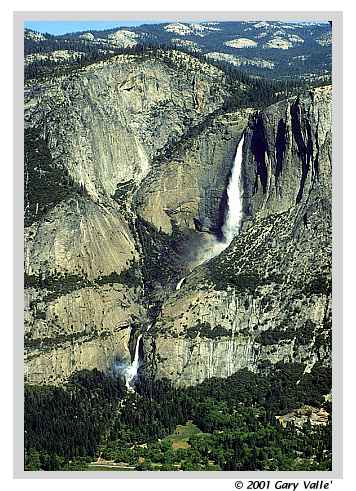 YOSEMITE, Upper and Lower Yosemite Falls