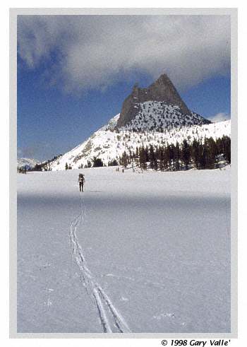 ROCK UPON ROCK, SNOW UPON SNOW, Yosemite National Park, Cathedral Peak