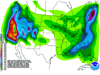 HPC 5-Day Precipitation Forecast For the 5 Day Period Ending December 22, 2010 at 4:00 a.m.